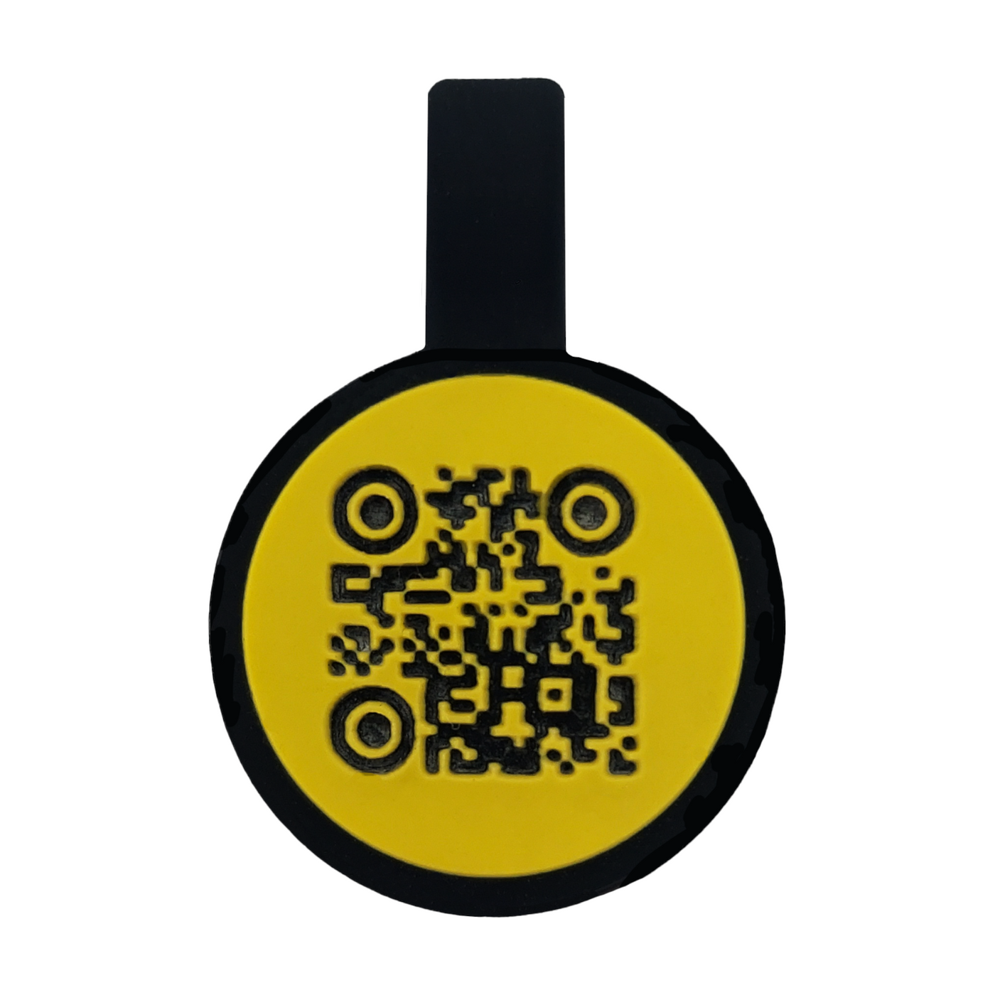 MINI TAG QR CODE CIRCULAR PERSONALIZÁVEL